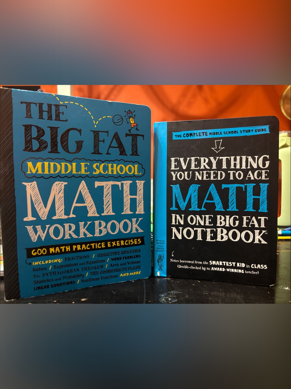 Math Workbook & Notebook Set - Big Fat Notebook